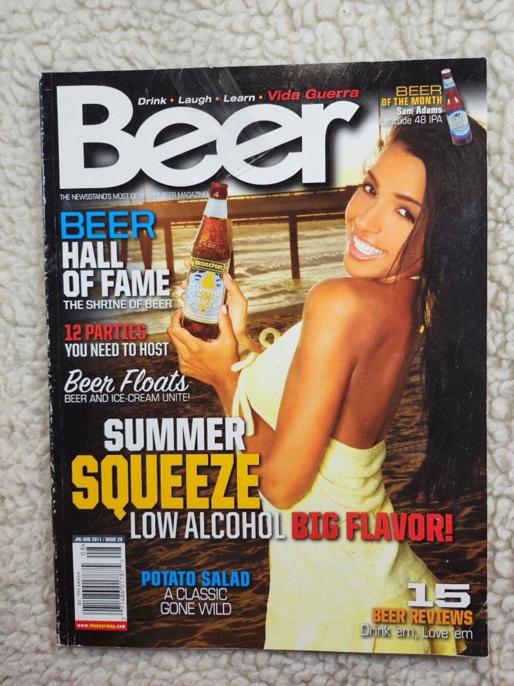 Beer Magazine Jul/Aug 2011 Issue 20 Summer Squeeze Low Alcohol Potato Salad